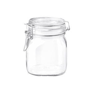BORMIOLI FIDO CLEAR GLASS 0.75L (25 1/4oz) STORAGE JAR - Hastingsville