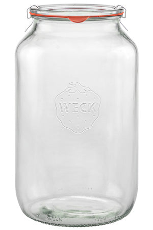 WECK 776 CYLINDRICAL JAR - 3300ML (111.4 OZ)