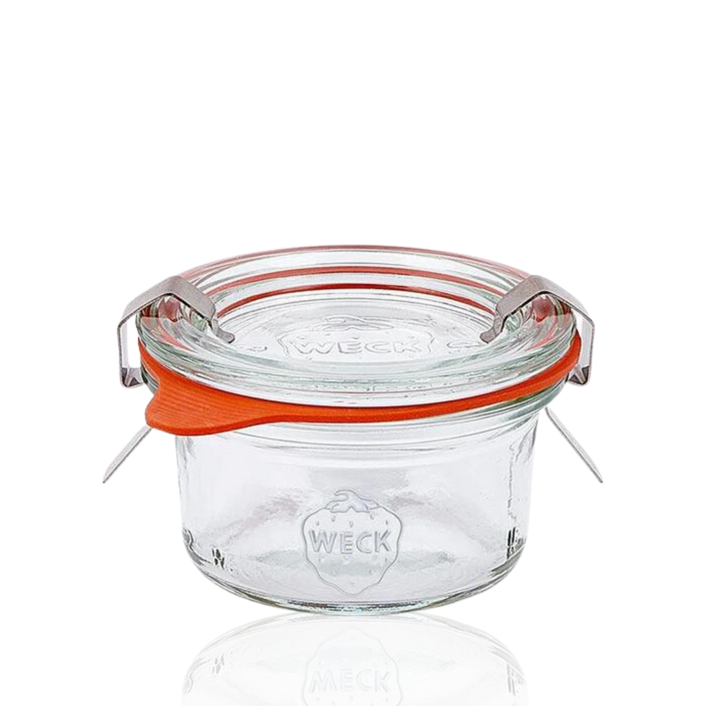 80ml Square Glass Jars With Lids (2.7 oz)