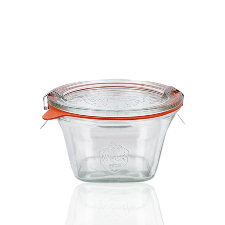 WECK 768 Quadro Jar - 290ml (9.8oz)