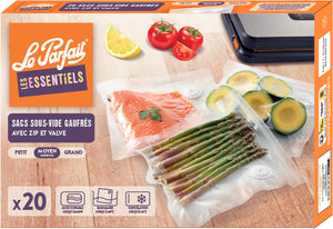 Vacuum Bags with Valve – Pack of 20