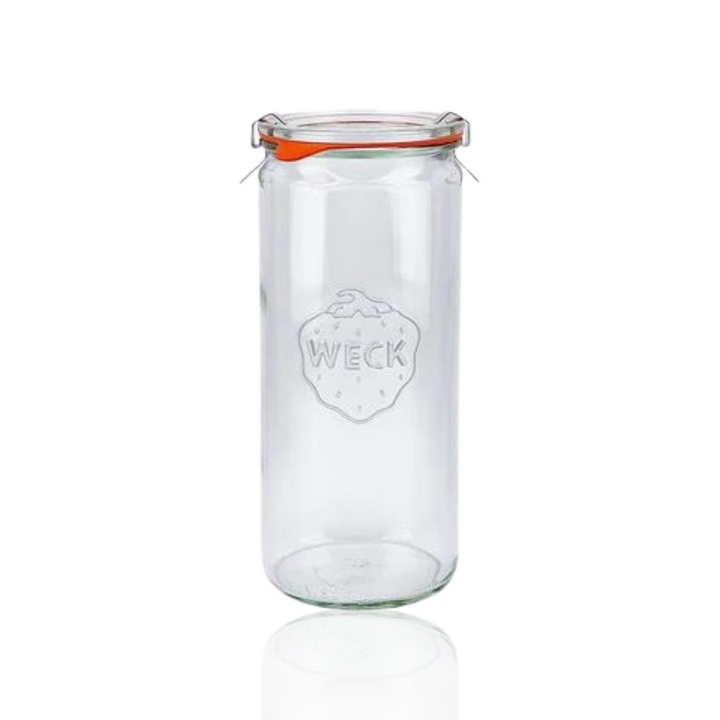 WECK 908 Cylindrical Jar - 1040ml (35.1oz)