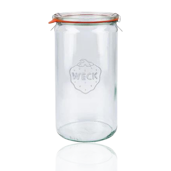 WECK 974 Cylindrical Jar - 1590ml (53.8oz)