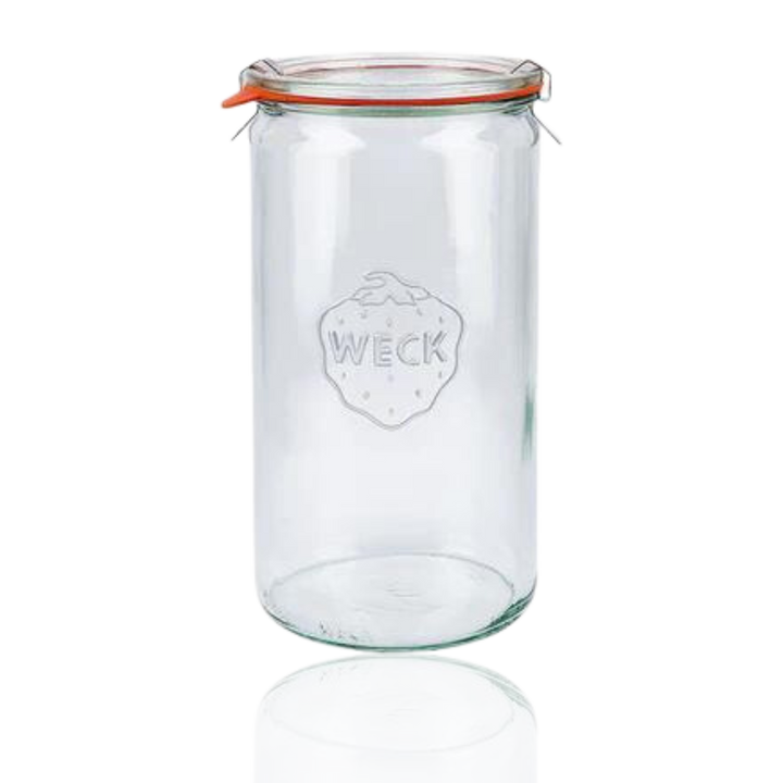 WECK 974 Cylindrical Jar - 1590ml (53.8oz)