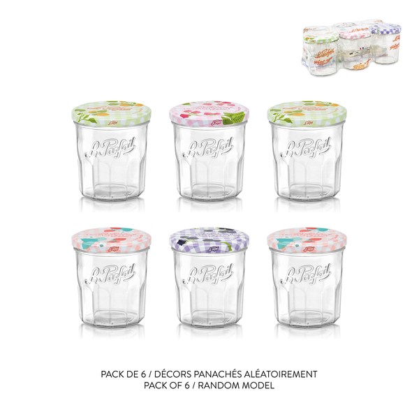 LeParfait Jam Jars - Pack of 6 | 82mm