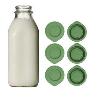 JarSaver® Silicone Replacement Caps | 48mm Diameter Bottle Lids