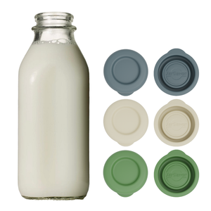 JarSaver® Silicone Replacement Caps | 48mm Diameter Bottle Lids