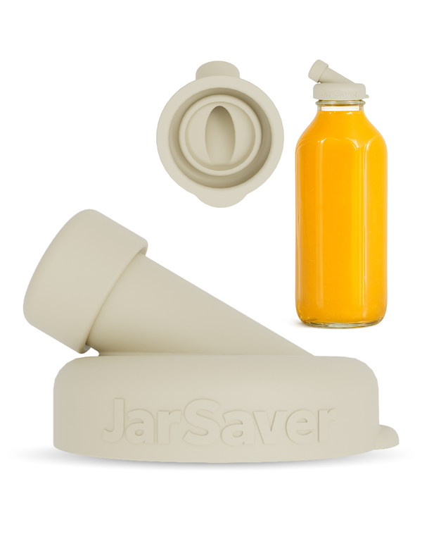 JarSaver® Silicone Pour Spouts | 48mm Diameter Bottle Lids