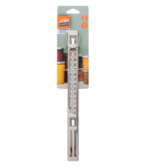 Stainless-Steel-Sleeved Thermometer