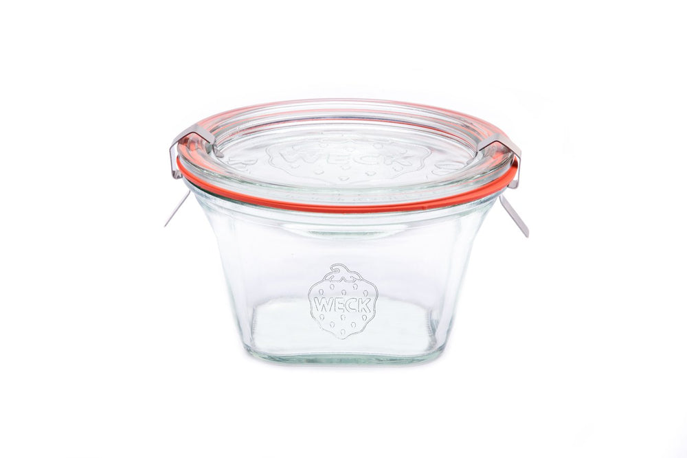 WECK 768 Quadro Jar - 290ml (9.8oz)