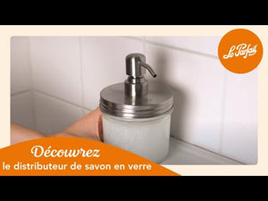 Stainless Steel Soap Dispenser with Familia Wiss Jar
