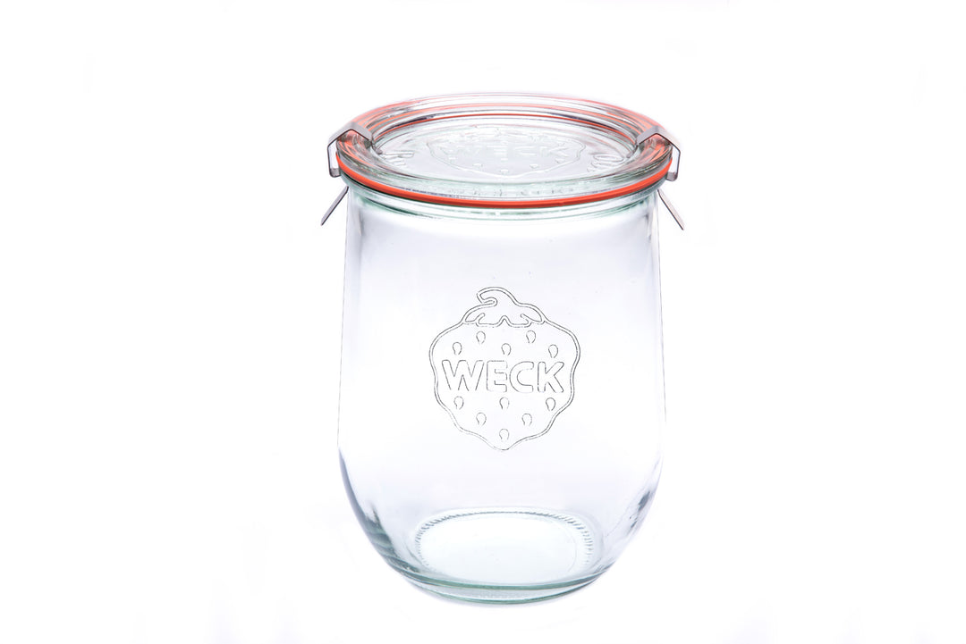 Tulip Shaped Glass Jar by Weck Jars
