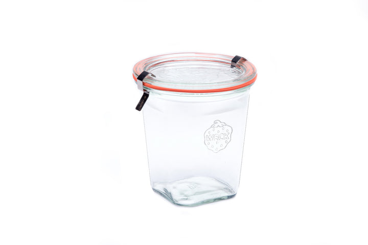 WECK 747 Quadro Jar - 545ml (18.4oz) - Hastingsville