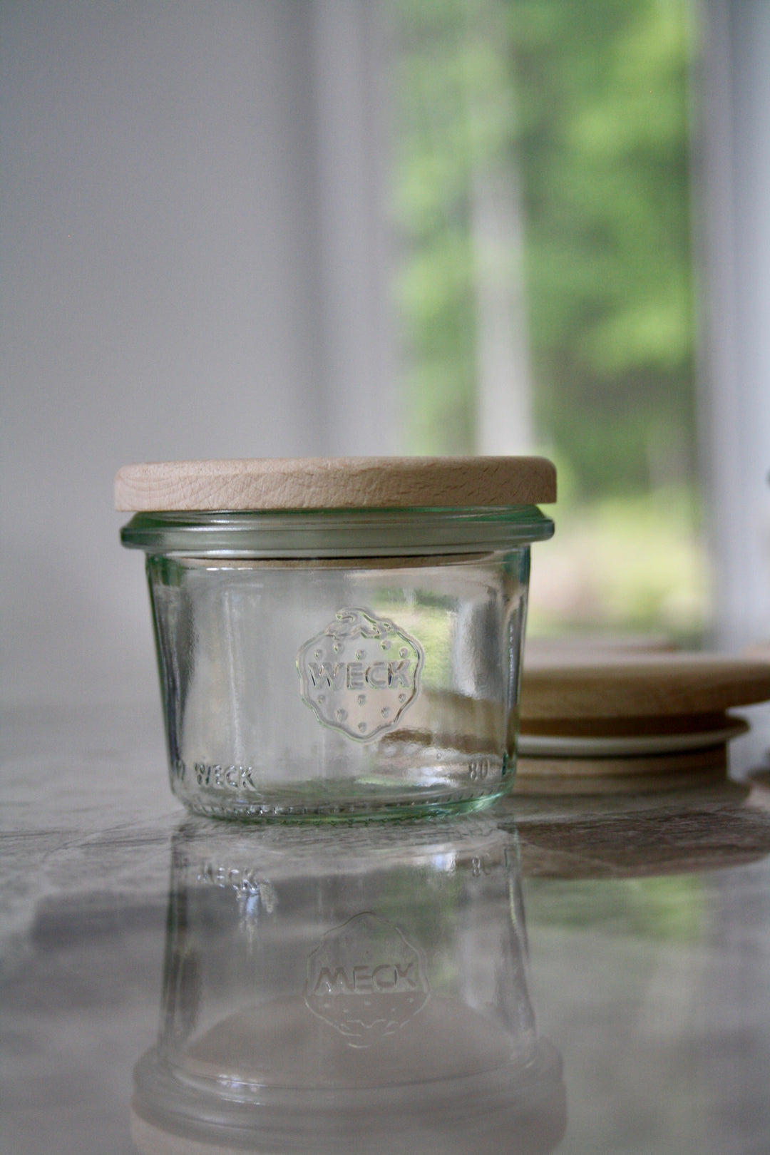 Tulip Shaped Glass Jar by Weck Jars