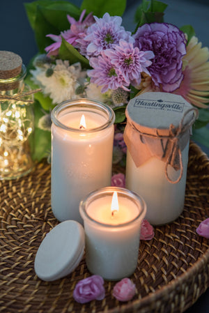 Weck Jar // Soy Candle - Sweet Mandarin - Hastingsville