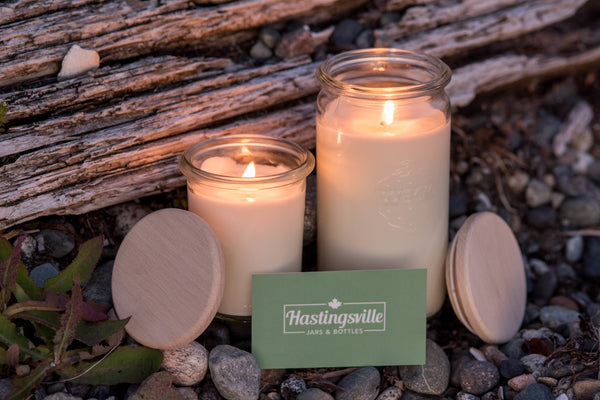 Weck Jar // Soy Candle - Bergamot & Fir - Hastingsville