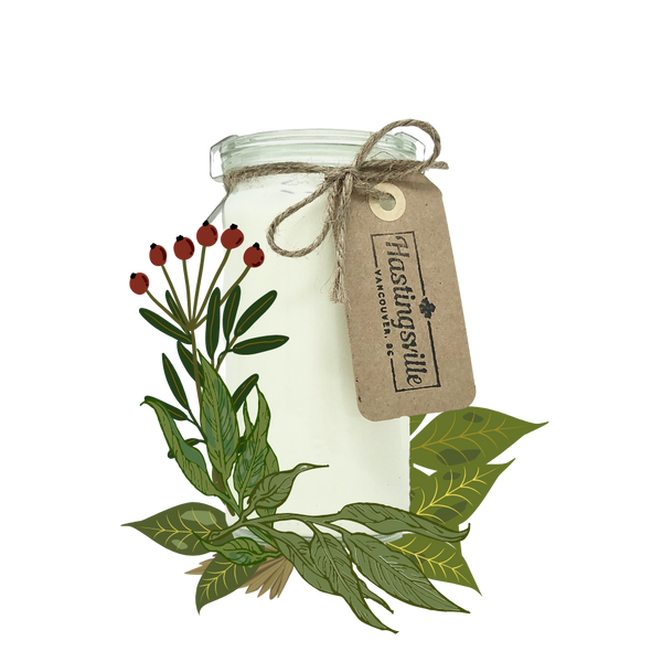 Weck Jar // Soy Candle - Tobacco Leaves - Hastingsville