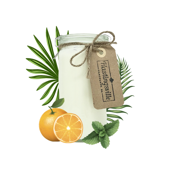 Weck Jar // Soy Candle - Sweet Mandarin - Hastingsville