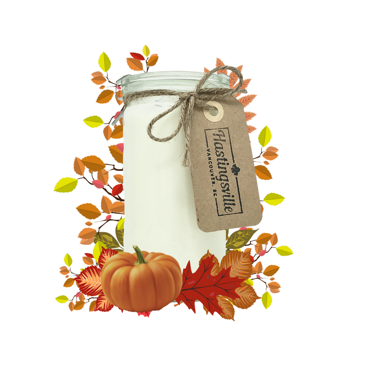 Weck Jar // Soy Candle - Pumpkin Spice - Hastingsville