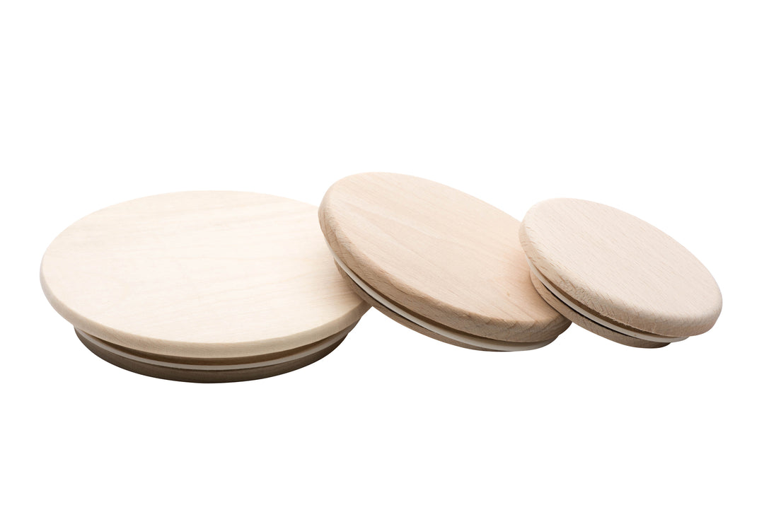 Beech Wood Lids for 100mm sized Weck Jars / Mold, Tulip, Cylinder –  Hastingsville